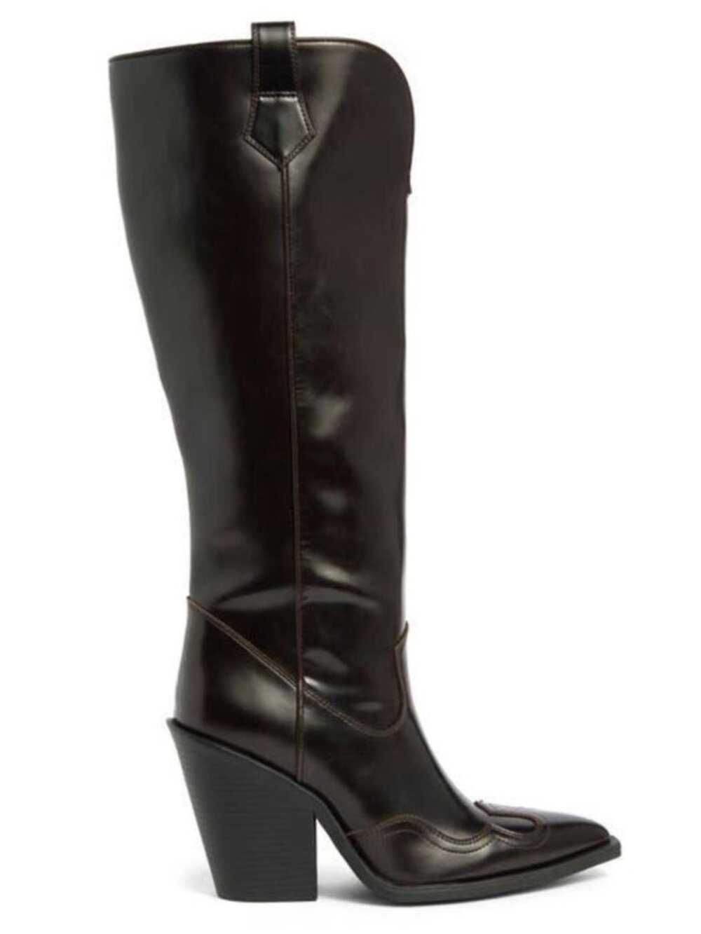 Abound Zahra Western Knee-High Boots – Black – Size 6 (BNWT)